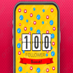 100 Follower logo