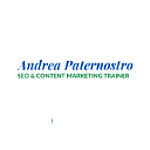 Andrea Paternostro SEO, WordPress & Content Marketing Trainer