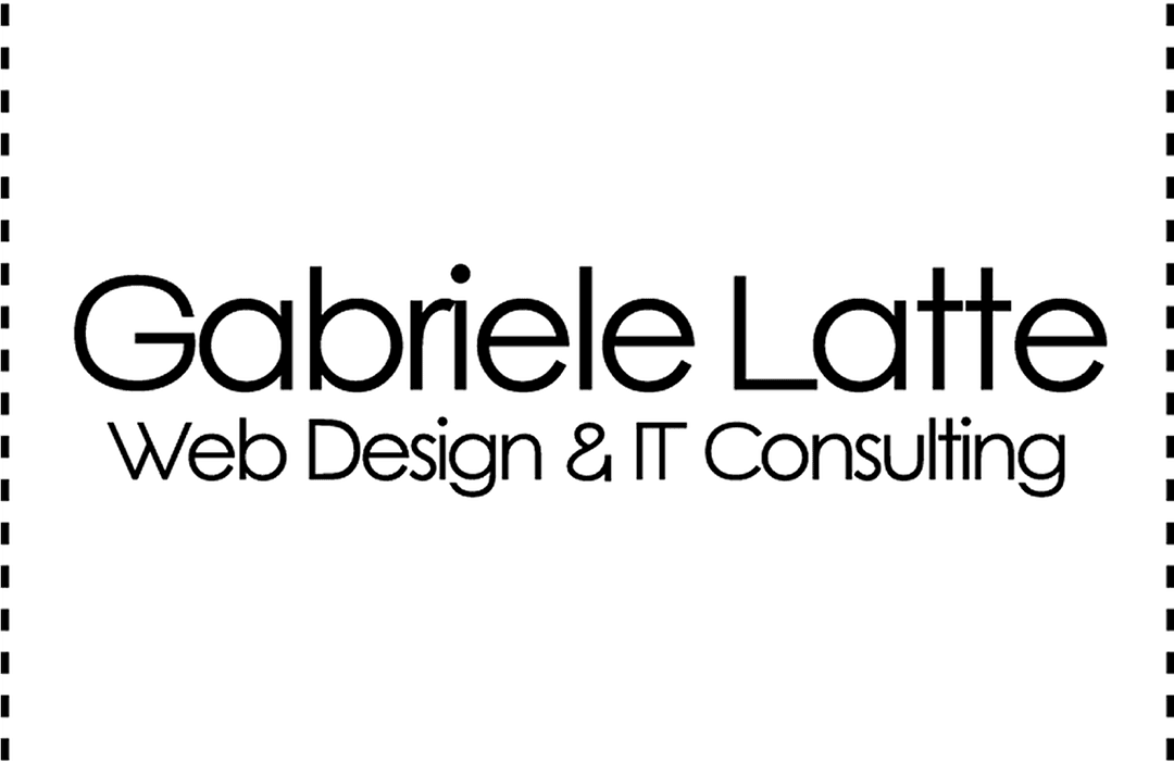 Gabriele Latte - Web Design & IT Consulting cover